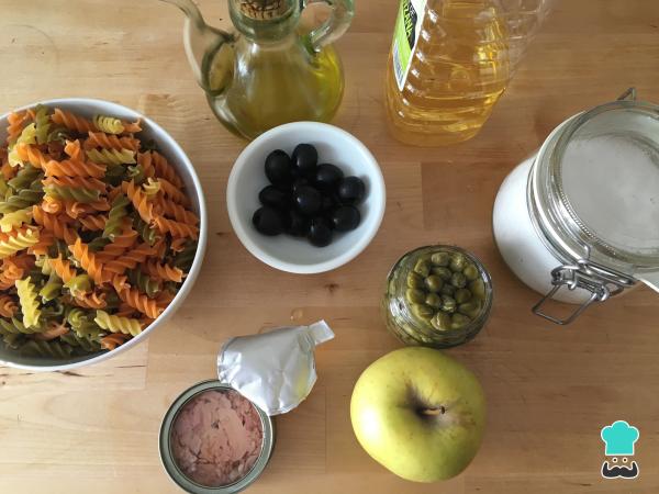 Recette de Salade de Pâtes au Thon et Pomme - Étape 1