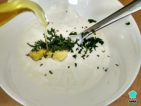 Recette de salade de pâtes avec sauce au yaourt - Étape 6