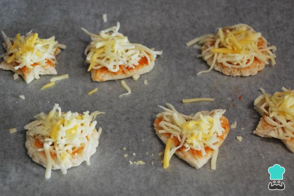 Recette de mini pizza pour enfants - Étape 3