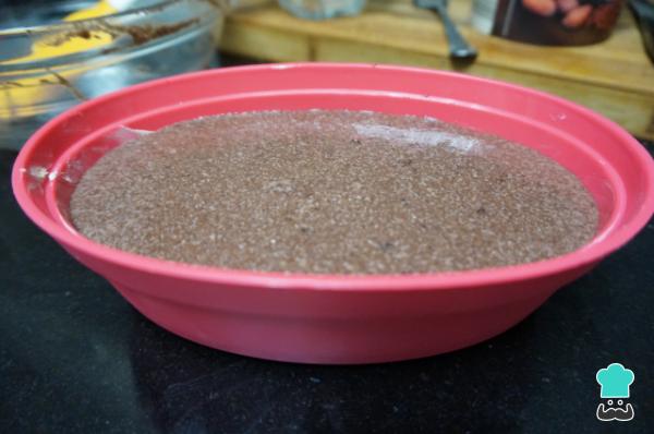Recette de gâteau au chocolat Keto - Étape 3