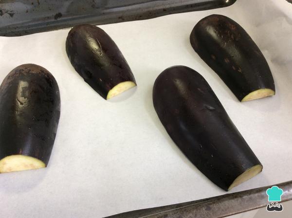Recette de salade d'aubergines arabe - Étape 2