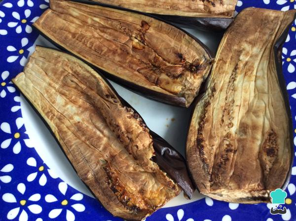 Recette de salade d'aubergines arabe - Étape 3