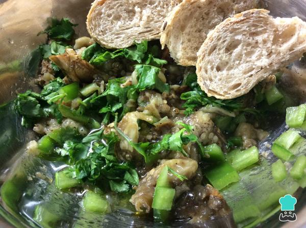 Recette de salade d'aubergines arabe - Étape 5