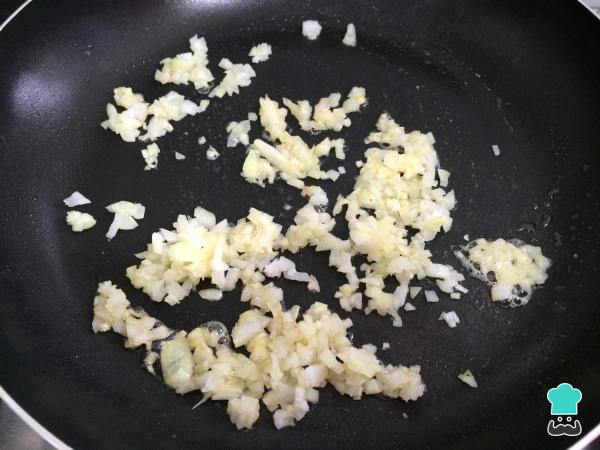 Recette de pâtes au potiron et champignons - Étape 3