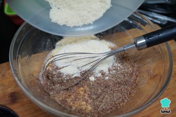 Recette de pain céto au micro-ondes – Étape 1