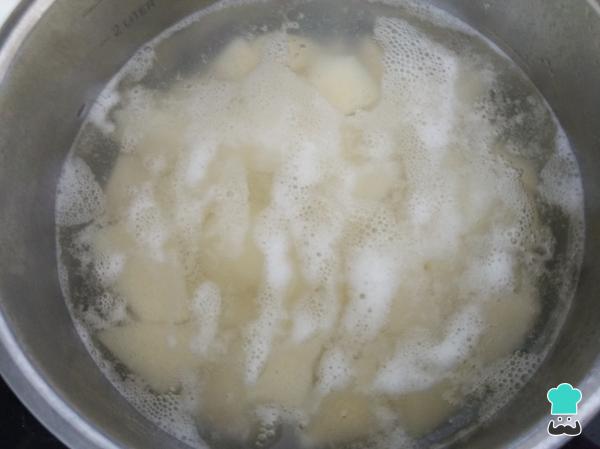 Recette de salade de poulpe et pommes de terre - Étape 2