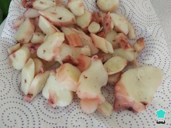 Recette de salade de poulpe et pommes de terre - Étape 6