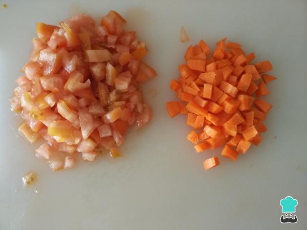 Recette traditionnelle andalouse de Pipirrana - Étape 4