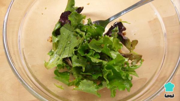 Recette Salade de chèvre, noix et miel - Étape 3