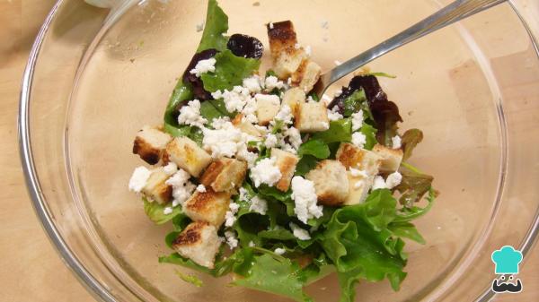 Recette Salade de chèvre, noix et miel - Étape 4