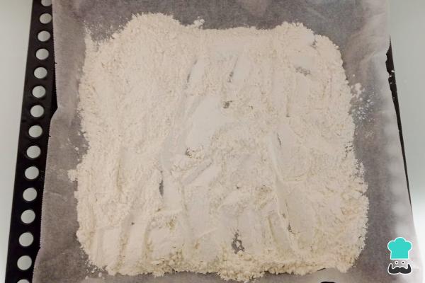 Recette de Mantecados végétaliens - Étape 1