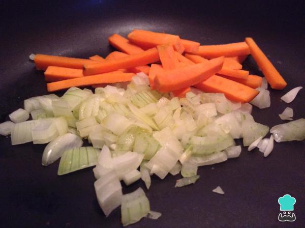 Recette de nouilles de riz au poulet – Étape 3