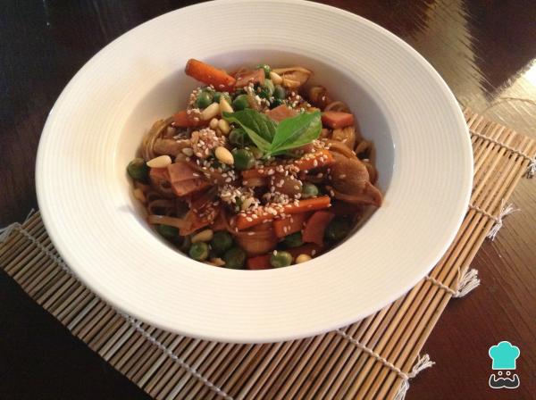 Recette de nouilles de riz au poulet – Étape 12