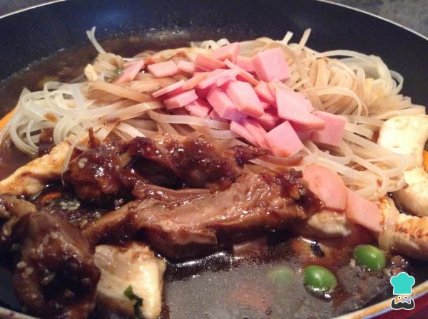 Recette de nouilles de riz au poulet – Étape 10