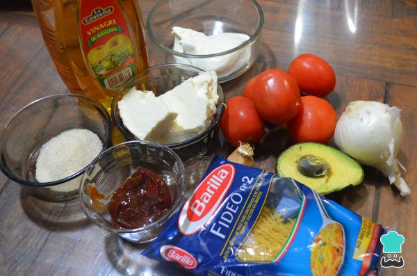 Recette de nouilles sèches - Étape 1