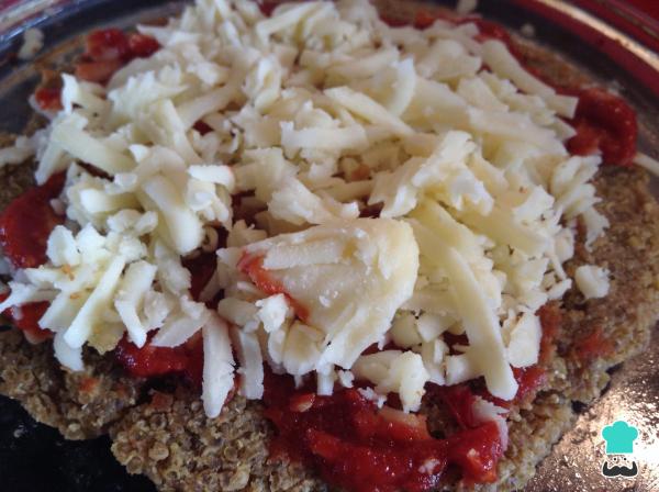 Recette de pizza au quinoa pour coeliaques - Étape 7