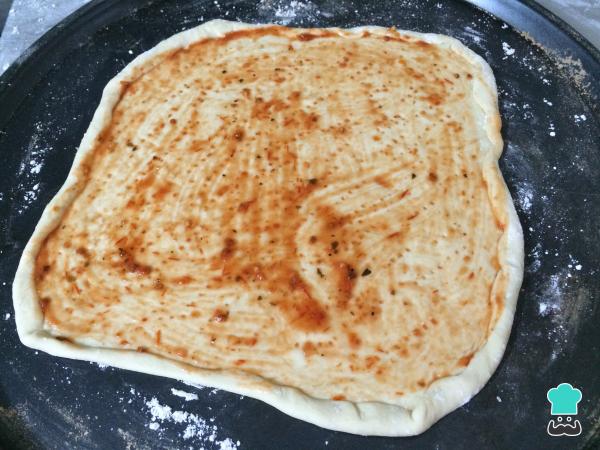 Recette de pizza aux quatre fromages - Étape 4