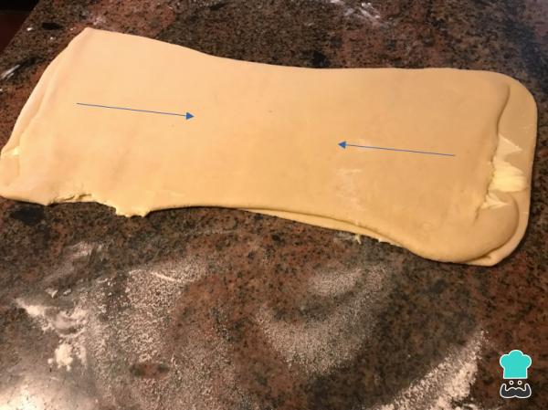 Recette de croissants végétaliens - Étape 7