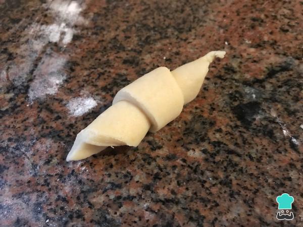 Recette de croissants végétaliens - Étape 11