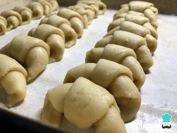 Recette de croissants végétaliens - Étape 12