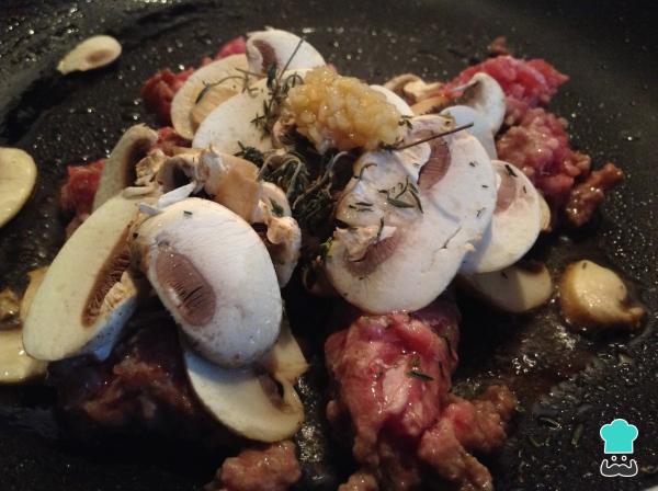 Recette de Lasagne à la viande et aux champignons - Étape 5