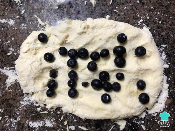 Recette de Scones au citron et aux myrtilles - Étape 4