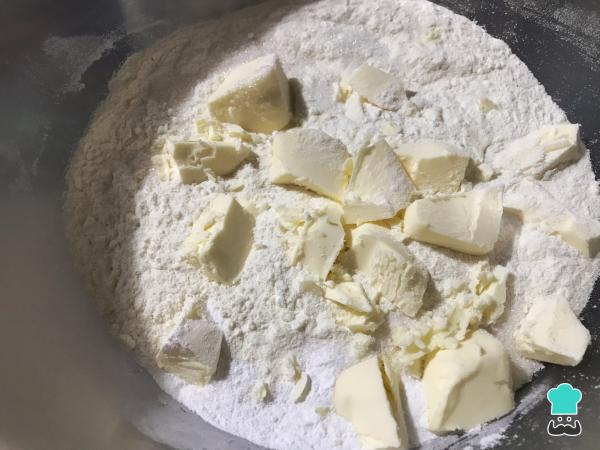 Recette de Scones au citron et aux myrtilles - Étape 1