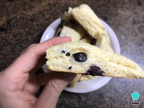 Recette de Scones au citron et aux myrtilles - Étape 8