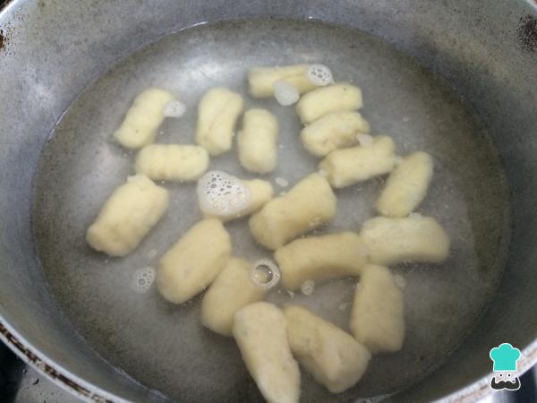 Recette de Gnocchis à la sauce au fromage - Étape 5