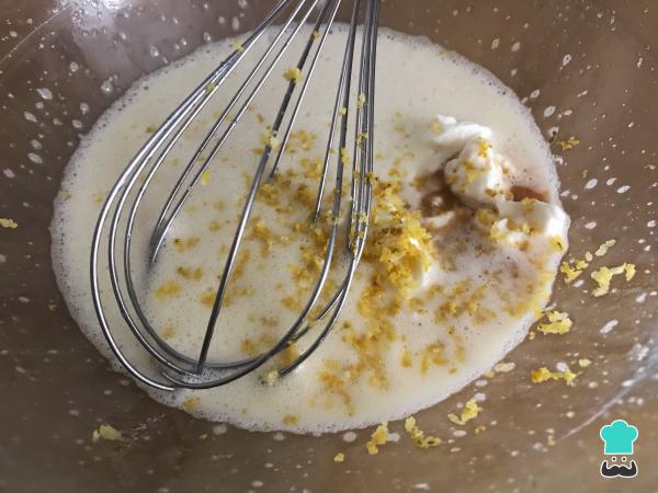 Recette de pudding anglais à l'huile - Étape 2