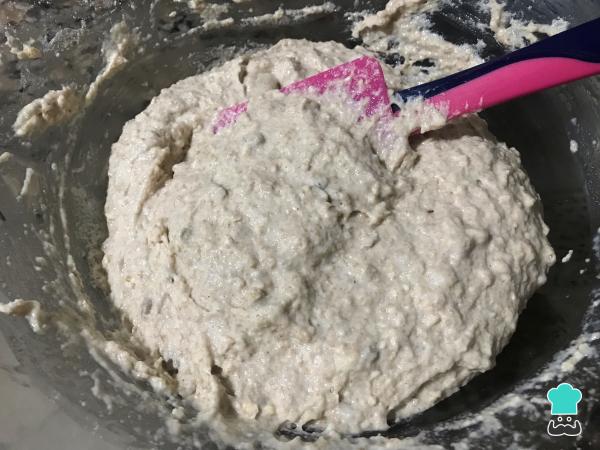 Recette de pain de blé entier sans levure - Étape 2