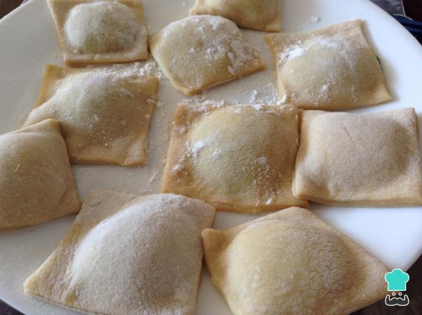 Recette de raviolis farcis aux épinards - Étape 12