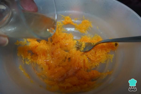Recette de gâteau à la citrouille sans gluten - Étape 2