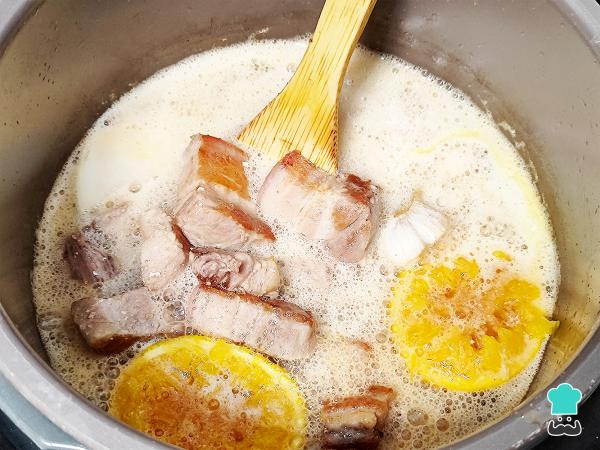 Recette de Carnitas à la Michoacán - Étape 3