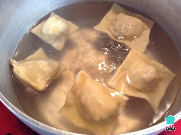 Recette de raviolis farcis à la viande – Étape 9