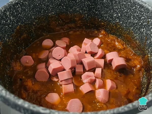 Recette de cocotte de saucisses - Étape 4