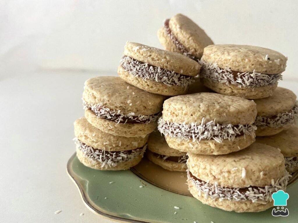 Recette d'Alfajores à la fécule de maïs avec de la farine de blé entier