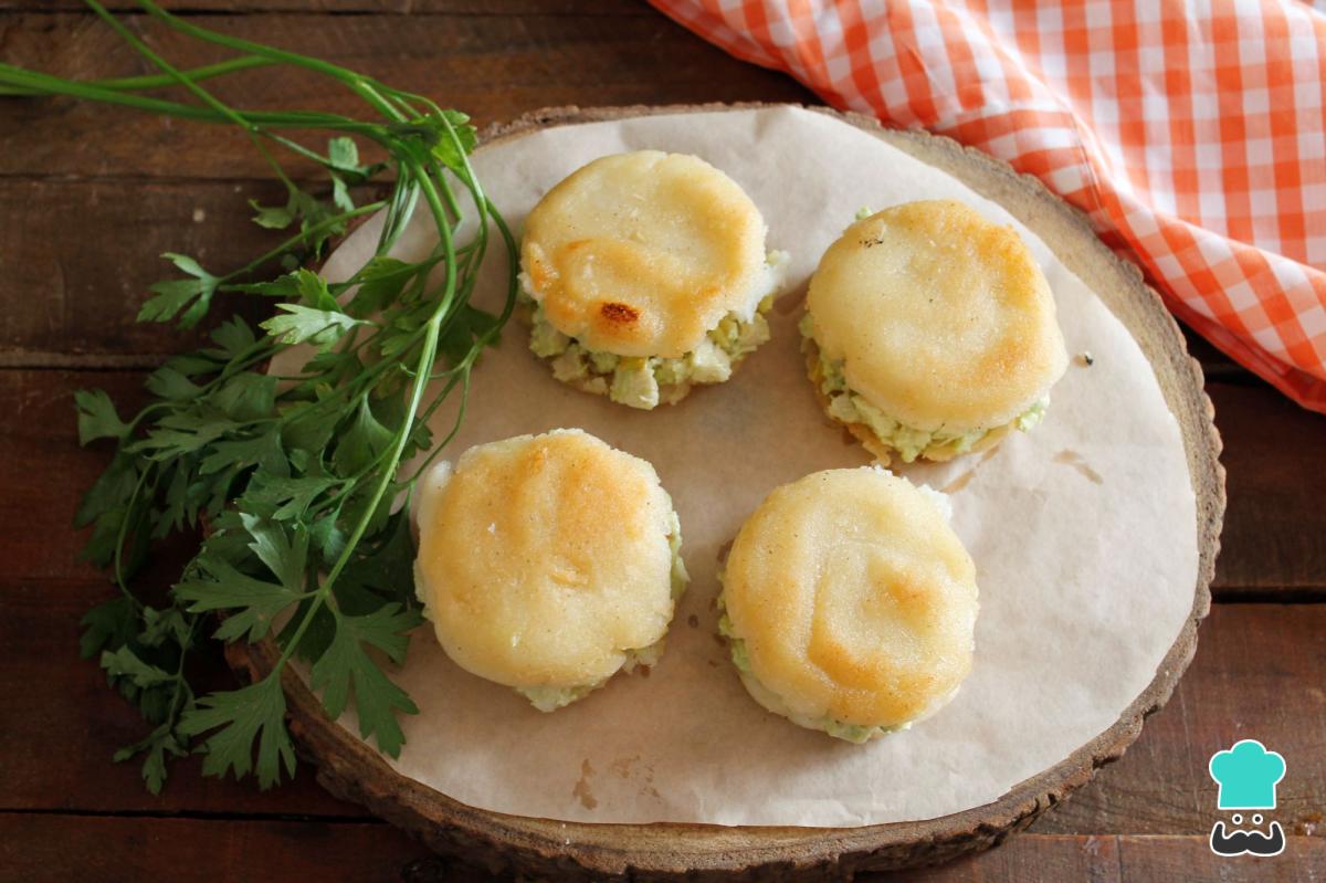 Recette d'arepas au poulet et à l'avocat