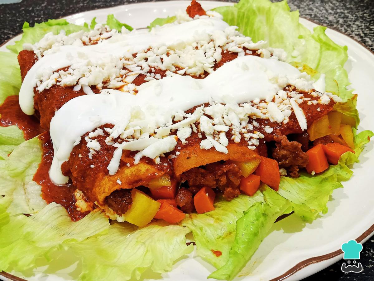 Recette d'enchiladas moréliennes