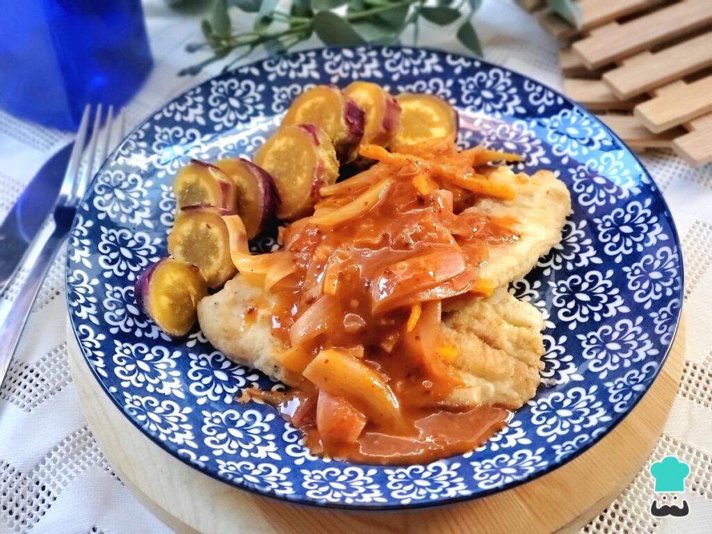 Recette d'escabèche de poisson péruvienne