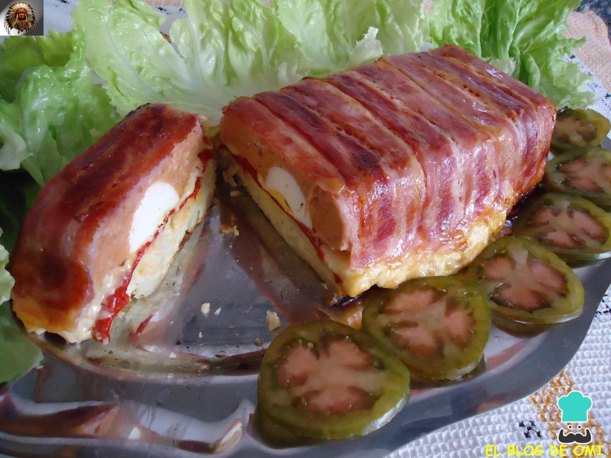 Recette d'omelette au pain de viande et aux pommes de terre