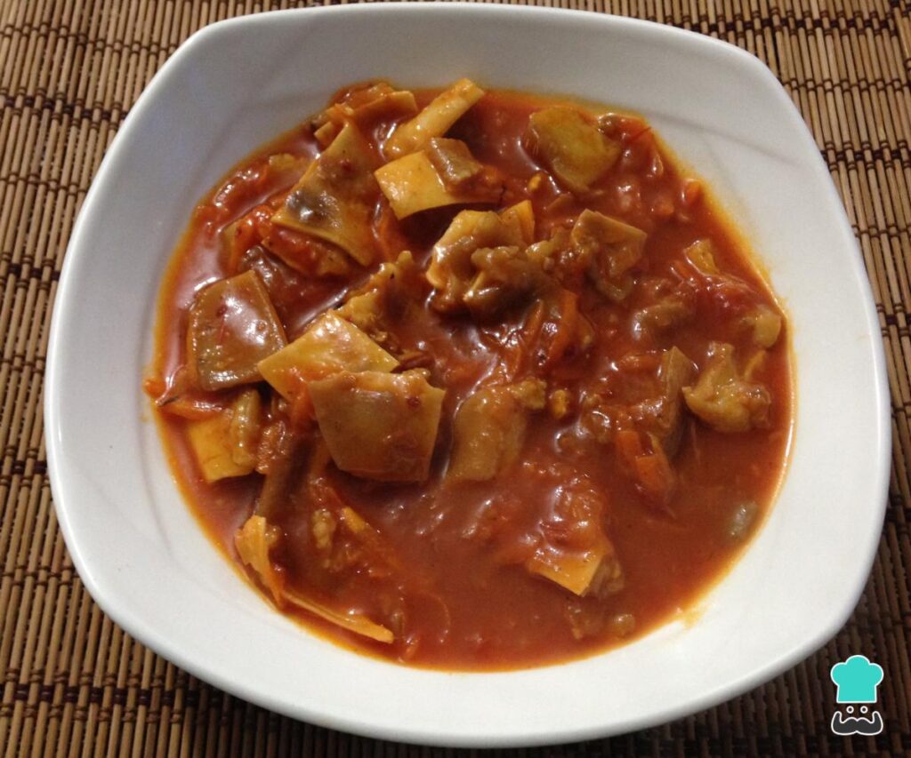 Recette d'oreille de porc en sauce