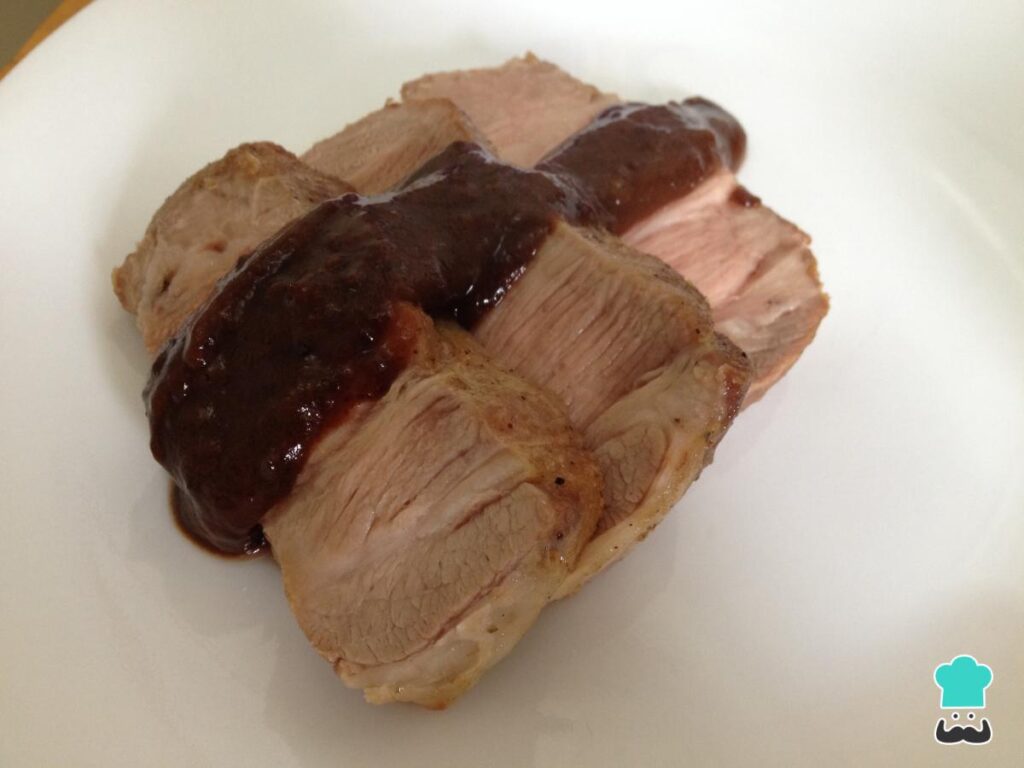 Recette de Bondiola de porc à la sauce aux prunes