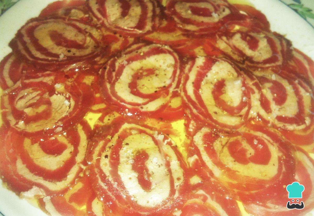 Recette de Carpaccio de Bœuf au Foie