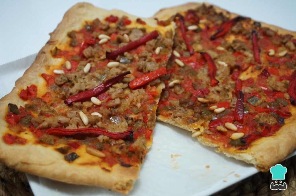 Recette de Coca tomates et poivrons