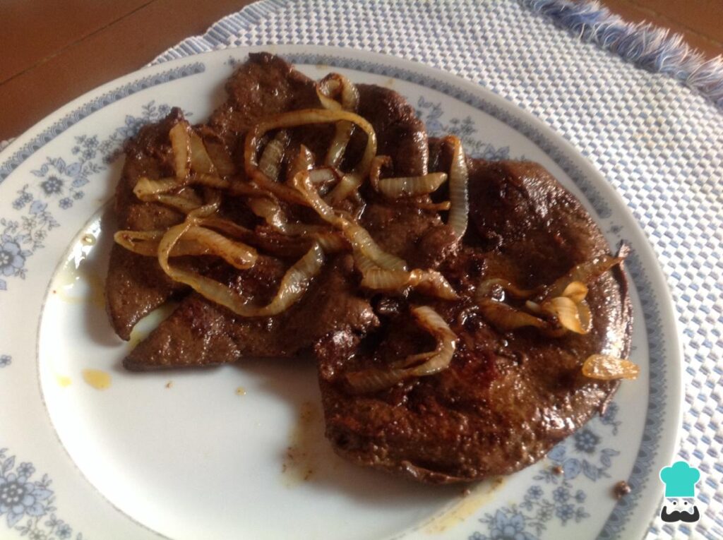 Recette de Foie aux oignons avec sauce Worcestershire