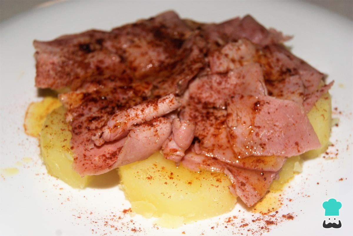 Recette de Lacón à la galicienne avec pommes de terre