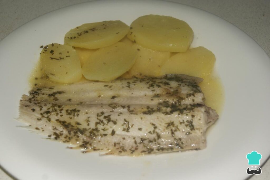 Recette de Sole aux pommes de terre au micro-ondes
