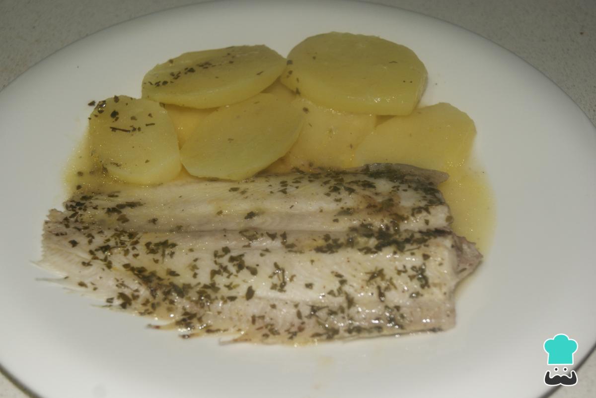 Recette de Sole aux pommes de terre au micro-ondes