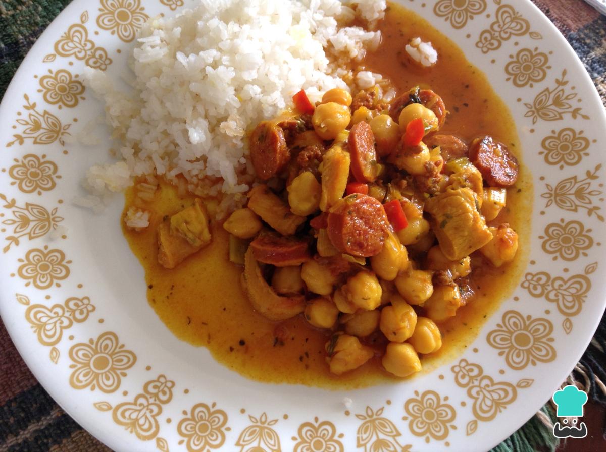 Recette de Tripes aux pois chiches à la sauce créole